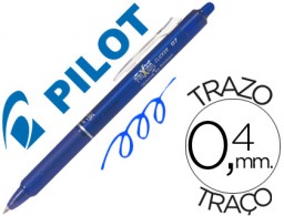 Bolígrafo Pilot Frixion Clicker borrable tinta azul